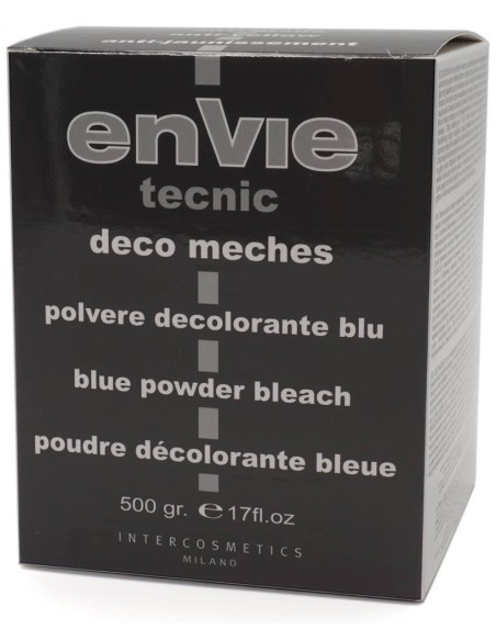 Envie Tecnic Deco Meches Protein Polvere Decolorante Blu Antigiallo 500 gr 