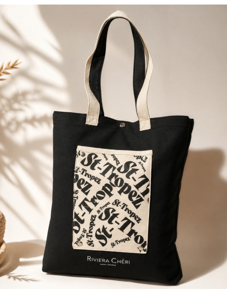 Riviera Chéri Shopper Eco Friendly in Cotone Naturale – Pieghevole e Versatile
