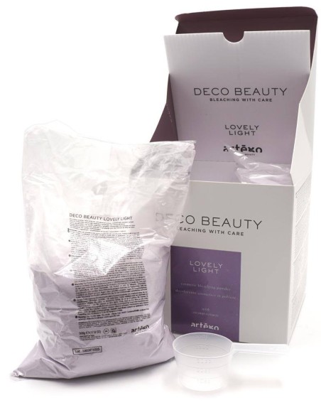 Artègo Deco Beauty Lovely Light Decolorante in polvere antigiallo 2 bustine x 500 gr 