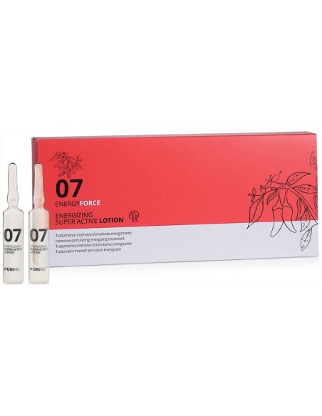 Puring 07 EnergyForce Energizing Super Active-lotion anticaduta 12 x 10 ml