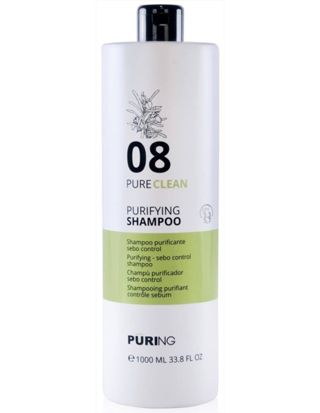 Puring 08 PureClean Purifying Shampoo sebo control 1000 ml