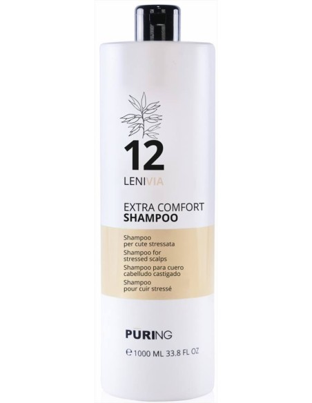 Puring 12 Lenivia Extra Comfort Shampoo per cute sensibile 1000 ml