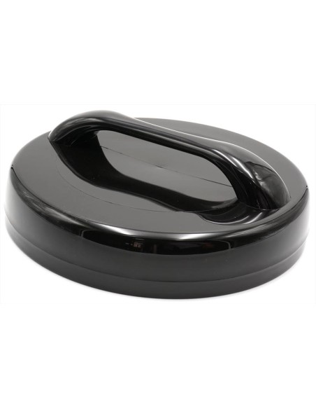 Labor Reflex Specchio parrucchiere tondo nero diametro 26 cm