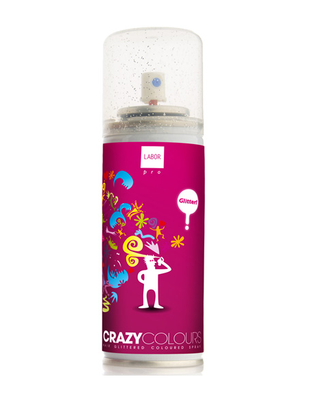 Labor Lacca colorata Glitter Argento 125 ml