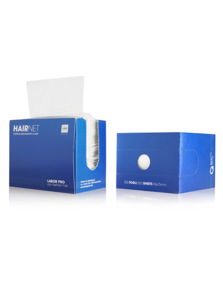 Labor Hair Net Cartine a rete in tnt per Permanente 500 pz 65x75