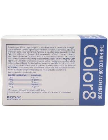 Kohair Color8 Cold Accellerratore colore 30 ml