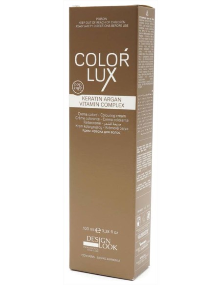 Design Look Color Lux Tinta Permanente per capelli senza PPD 100 ml