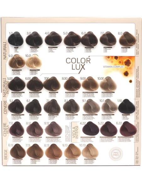 Design Look Color Lux Tinta Permanente per capelli senza PPD 100 ml