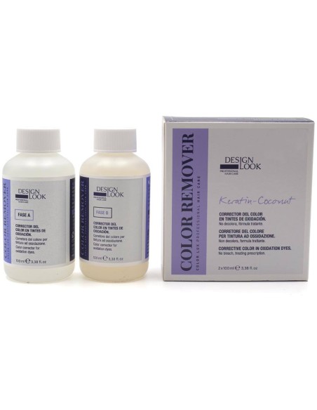 Design Look Color Remover alla cheratina e olio di cocco 2 x 100 ml