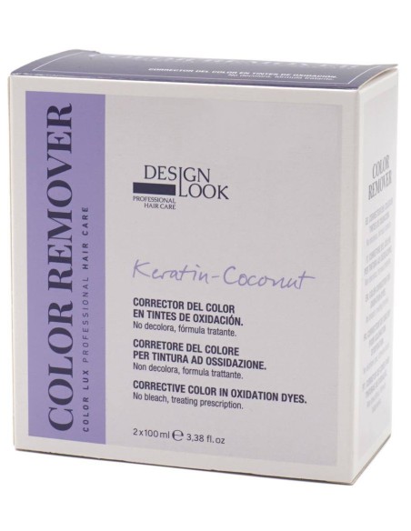 Design Look Color Remover alla cheratina e olio di cocco 2 x 100 ml