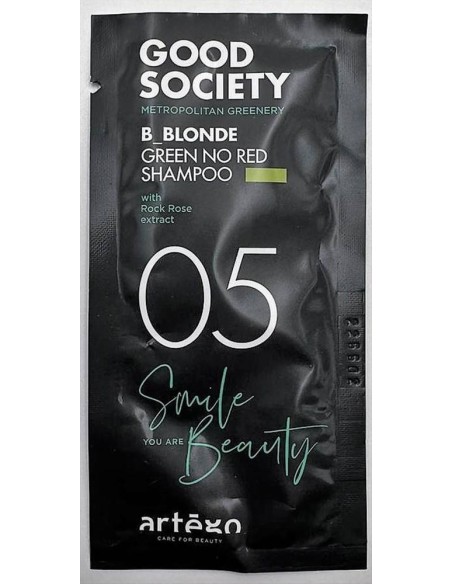 Artègo Good Society 05 B_Blonde Green No Red Shampoo 10 ml
