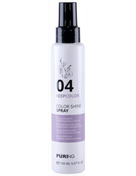 Puring 04 KeepColor Color Shine spray per capelli colorati 150 ml