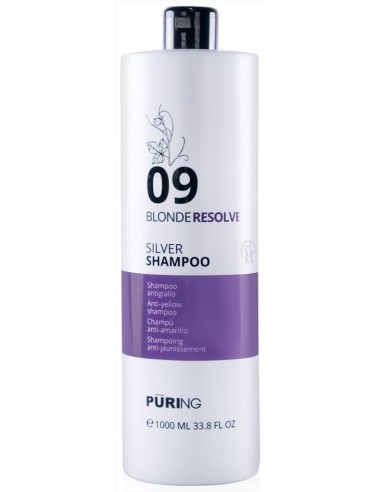 Puring 09 BlondeResolve Silver Shampoo...