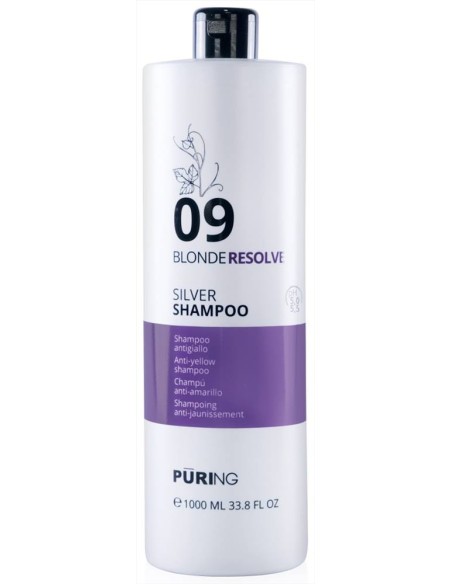 Puring 09 BlondeResolve Silver Shampoo antigiallo 1000 ml