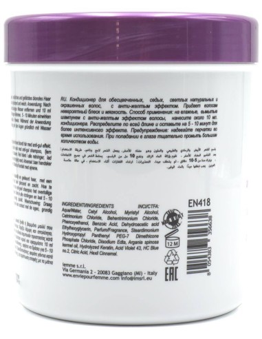 Envie Reflex Mask Antigiallo per capelli...