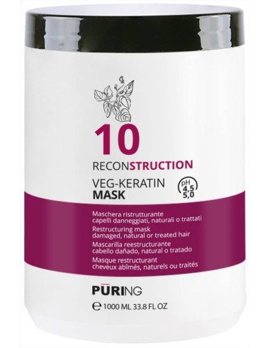 Puring 10 ReconStruction Veg-Keratin Mask per...