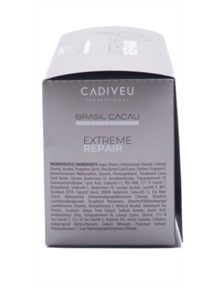 Cadiveu Brasil Cacau Extreme Repair Cocoa Dose – Trattamento Ristrutturante in Fiale 10×15 ml