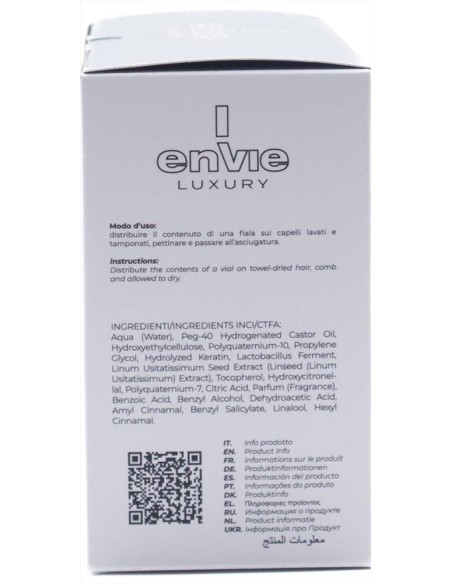 Envie Luxury Keratin Restructuring Lotion 10 fiale x 10 ml