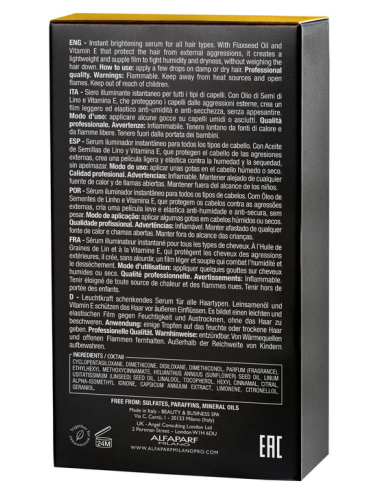 Alfaparf Semi di lino cristalli liquidi 30 ml