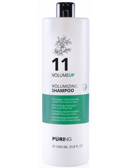 Puring 11 VolumeUp Volumizing Shampoo per capelli fini 1000 ml