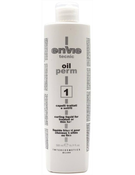 Envie Tecnic Oil Perm 1 Permanente Arricciante Capelli Trattati e Fini 500 ml