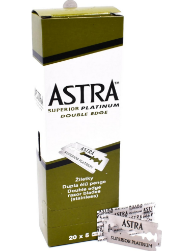 Astra lame superior platinum doppio filo...