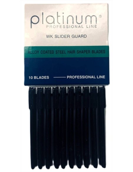 Platinum Prof Line Wk slider guard 10 lame a baionetta per rasoio