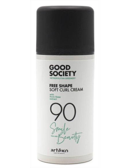 Artègo Good Society Free Shape 90 Soft Curl Cream per capelli ricci e mossi 100 ml