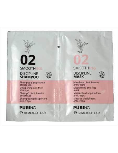 Puring 02 Smoothing Discipline Shampoo+Conditioner nutriente 2 x 10 ml  