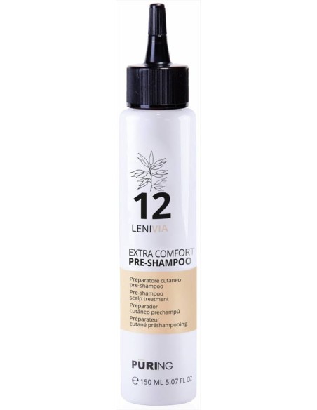 Puring 12 Lenivia Extra Comfort Pre-Shampoo preparatore cutaneo 150 ml