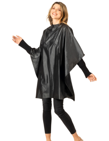 Labor Cool Night Mantella nera per tintura in PVC 