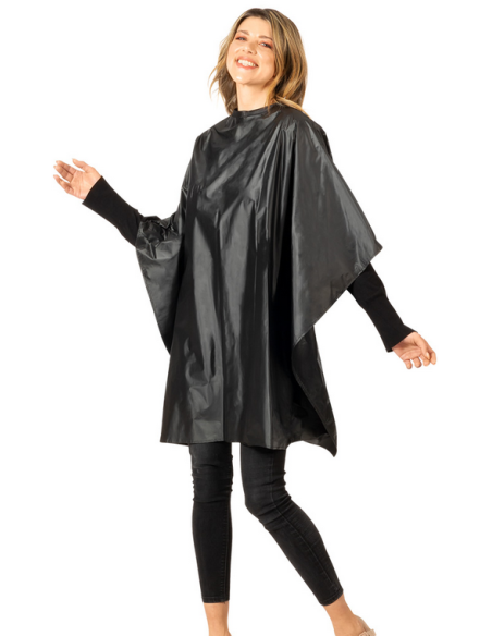 Labor Cool Night Mantella nera per tintura in PVC 