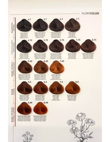 Puring Flory Color Tinta per capelli senza...