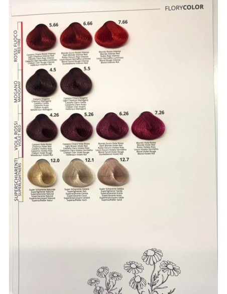Puring Flory Color Tinta per capelli senza ammoniaca 100 ml