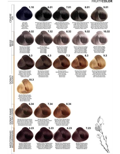 Puring Fruity Color Tinta per capelli agli...