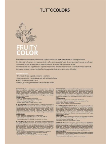 Puring Fruity Color Tinta per capelli agli acidi della frutta 100 ml