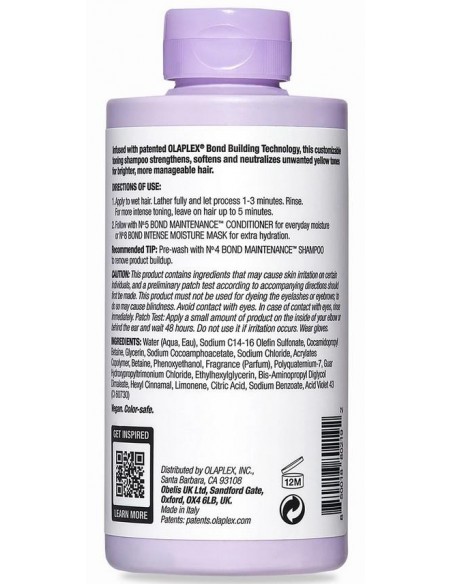 Olaplex N. 4P Blonde Enhancer Toning Shampoo 250 ml