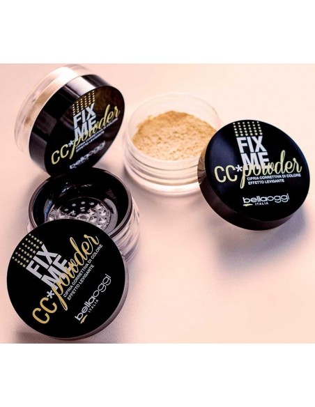 BellaOggi Fix Me CC Powder Cipria correttiva colore effetto levigante 7,5 gr
