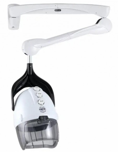 Ceriotti Casco Atomic 6 velocità a parete con braccio Bianco 1400 watt Ultrapower