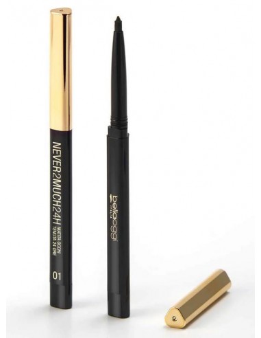 BellaOggi Never 2 Much Matita occhi Nera 24h