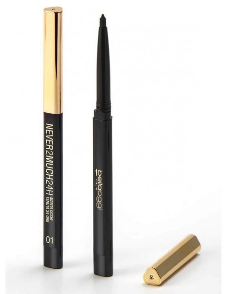 BellaOggi Never 2 Much Matita occhi Nera 24h