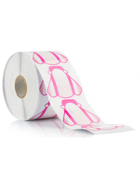 Labor Fly Rotolo Forme adesive per ricostruzione unghie 500 adesivi