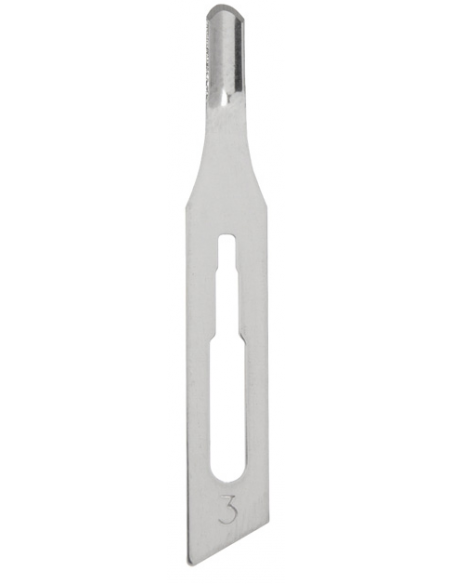 Labor Sgorbia in Metallo per Podologia Misura 3 pezzi 1