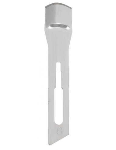 Labor Sgorbia in Metallo per Podologia Misura 8...