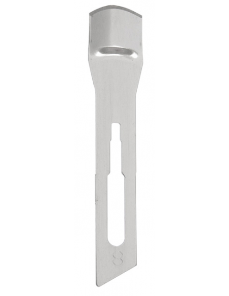 Labor Sgorbia in Metallo per Podologia Misura 8 pezzi 1