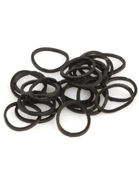 Labor Mini Elastici Caucciù Neri Diametro 15 mm 100 gr