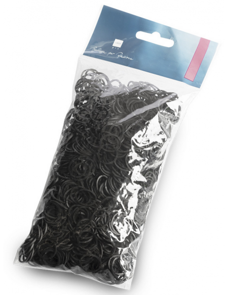 Labor Mini Elastici Caucciù Neri Diametro 15 mm 100 gr