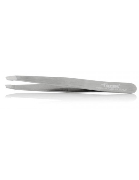 Focus Pinzetta per sopracciglia punta Retta Acciaio Inox