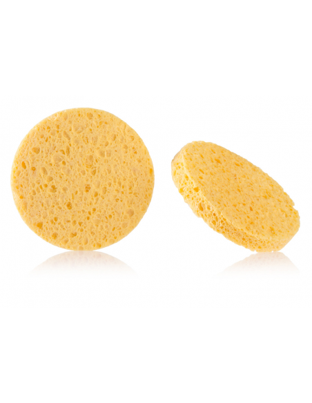 Labor Spugnetta rotonda per la pulizia del viso Cf 2 pz