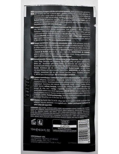 Artègo Good Society 05 B_Blonde Ash Blue Shampoo 10 ml